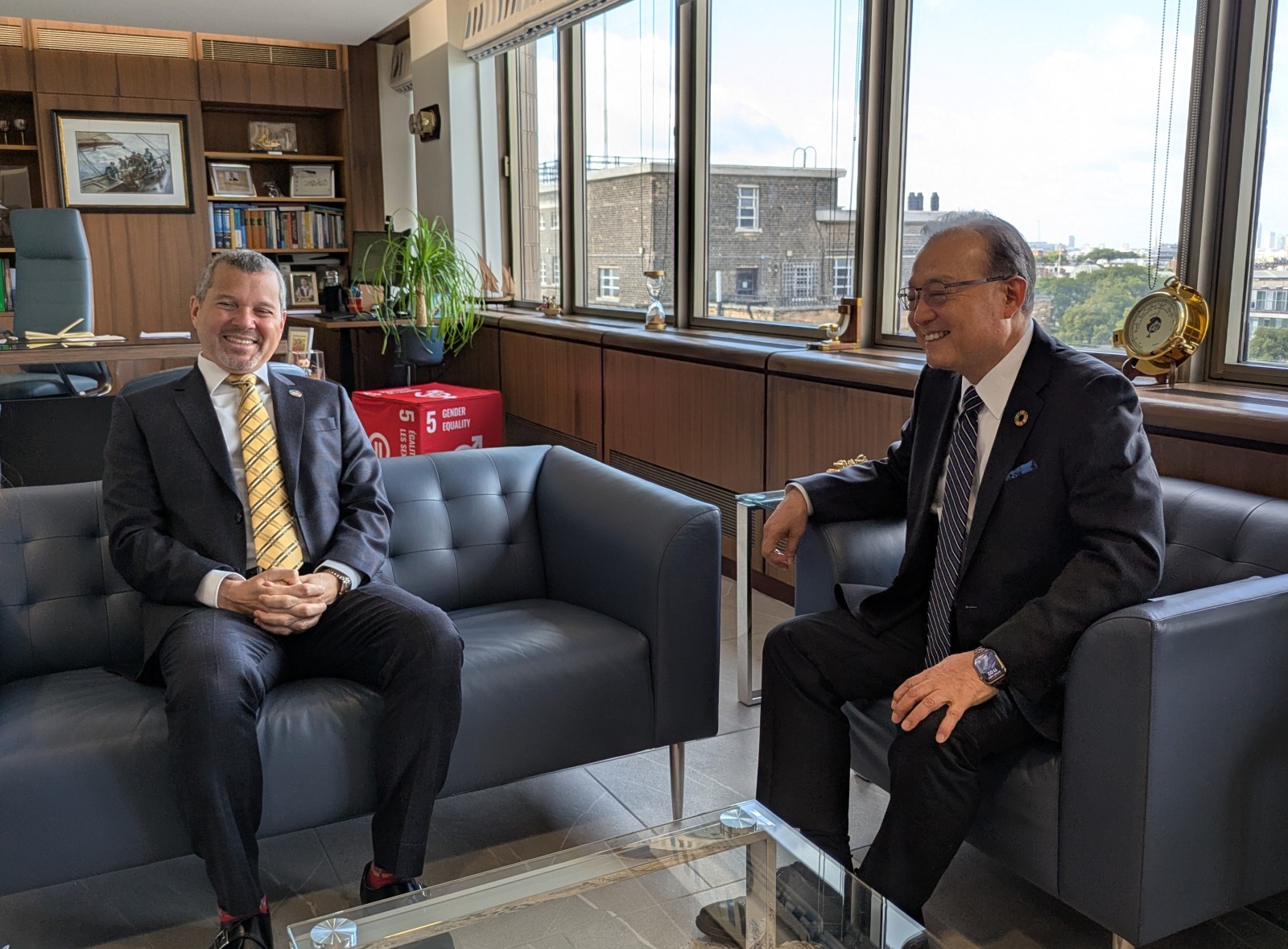 Meeting with Secretary-General Dominguez